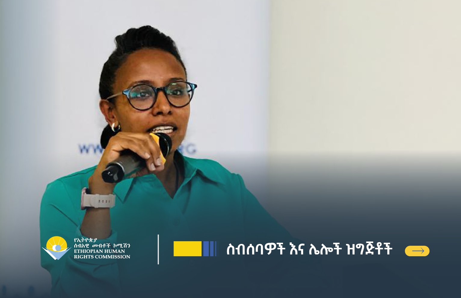 የኢሰመኮ የአካል ጉዳተኞች እና የአረጋውያን መብቶች ኮሚሽነር ርግበ ገብረሐዋርያ