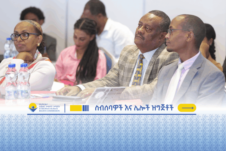 በሰብአዊ መብቶች ተሟጋቾች ጥበቃ እና በሲቪክ ምኅዳር ላይ የተካሄደ የሰብአዊ መብቶች ብሔራዊ ኮንፈረንስ